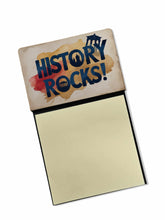Load image into Gallery viewer, History Rocks Funny Sticky Note Holder for Teacher's Gift