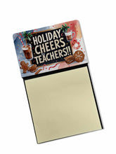 Load image into Gallery viewer, Holiday Cheers to Teachers Funny Sticky Note Holder for Teacher's Gift