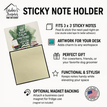 Load image into Gallery viewer, Keep Calm and Pretend It’s on the Lesson Plan Funny Sticky Note Holder for Teacher's Gift