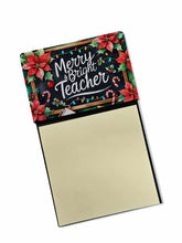 Load image into Gallery viewer, Merry &amp; Bright Teacher Funny Sticky Note Holder for Teacher's Gift