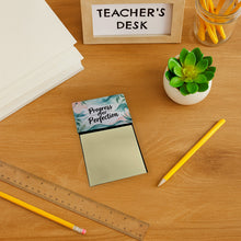 Load image into Gallery viewer, Progress Over Perfection Funny Sticky Note Holder for Teacher's Gift