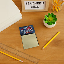 Load image into Gallery viewer, Proud to Teach in the USA Funny Sticky Note Holder for Teacher's Gift
