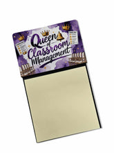Load image into Gallery viewer, Queen of Classroom Management Funny Sticky Note Holder for Teacher's Gift