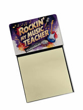 Load image into Gallery viewer, Rockin’ My Music Teacher Funny Sticky Note Holder for Teacher's Gift