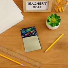 Load image into Gallery viewer, Science is Awesome Funny Sticky Note Holder for Teacher's Gift