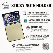 Load image into Gallery viewer, Silent Reading Sorcerer Funny Sticky Note Holder for Teacher's Gift