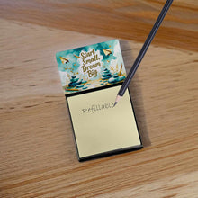 Load image into Gallery viewer, Start Small, Dream Big Funny Sticky Note Holder for Teacher's Gift