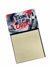 Load image into Gallery viewer, Teaching is My Cardio Funny Sticky Note Holder for Teacher's Gift