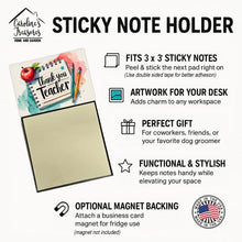 Load image into Gallery viewer, Thank You Teacher Funny Sticky Note Holder for Teacher's Gift
