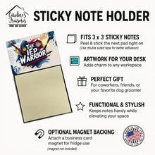 Load image into Gallery viewer, The IEP Warrior Funny Sticky Note Holder for Teacher's Gift