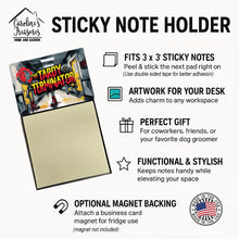 Load image into Gallery viewer, The Tardy Terminator Funny Sticky Note Holder for Teacher's Gift