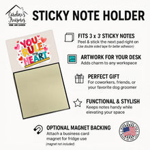Load image into Gallery viewer, You Rule My Heart Funny Sticky Note Holder for Teacher's Gift
