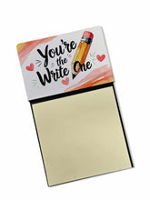 Load image into Gallery viewer, You're the Write One Funny Sticky Note Holder for Teacher's Gift