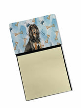 Load image into Gallery viewer, Black &amp; Tan Afghan Hound Coworker Watercolor Sticky Note Holder