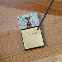 Load image into Gallery viewer, Airedale Terrier Coworker Watercolor Sticky Note Holder