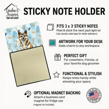 Load image into Gallery viewer, Brindle Akita Coworker Watercolor Sticky Note Holder