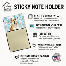 Load image into Gallery viewer, Red Akita Coworker Watercolor Sticky Note Holder