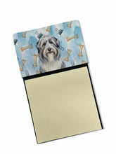 Load image into Gallery viewer, Bearded Collie Coworker Watercolor Sticky Note Holder