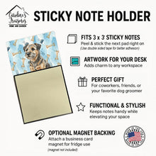 Load image into Gallery viewer, Grizzle and Tan Border Terrier Coworker Watercolor Sticky Note Holder