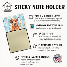 Load image into Gallery viewer, Red Border Terrier Coworker Watercolor Sticky Note Holder