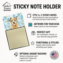 Load image into Gallery viewer, Wheaten Border Terrier Coworker Watercolor Sticky Note Holder