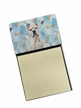 Load image into Gallery viewer, White Boxer Coworker Watercolor Sticky Note Holder