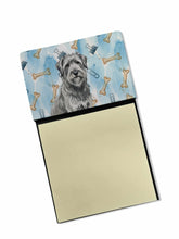Load image into Gallery viewer, Gray Briard Coworker Watercolor Sticky Note Holder