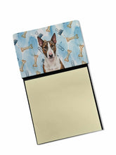 Load image into Gallery viewer, Brindle and White Bull Terrier Coworker Watercolor Sticky Note Holder