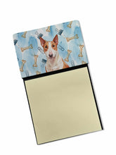Load image into Gallery viewer, Red and White Bull Terrier Coworker Watercolor Sticky Note Holder