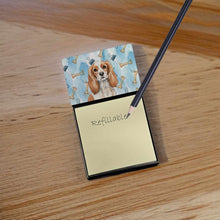 Load image into Gallery viewer, Blenheim Cavalier Spaniel Coworker Watercolor Sticky Note Holder