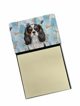 Load image into Gallery viewer, Tricolor Cavalier Spaniel Coworker Watercolor Sticky Note Holder