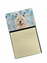 Load image into Gallery viewer, Cream Chow Chow Coworker Watercolor Sticky Note Holder