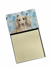 Load image into Gallery viewer, Longhaired Cream Dachshund Coworker Watercolor Sticky Note Holder
