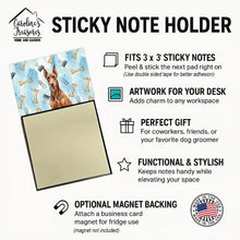Load image into Gallery viewer, Red Doberman Pinscher Coworker Watercolor Sticky Note Holder
