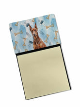 Load image into Gallery viewer, Red Doberman Pinscher Coworker Watercolor Sticky Note Holder