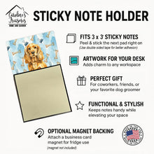 Load image into Gallery viewer, Golden English Cocker Spaniel Coworker Watercolor Sticky Note Holder