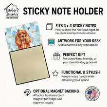 Load image into Gallery viewer, Ruby English Toy Spaniel Coworker Watercolor Sticky Note Holder
