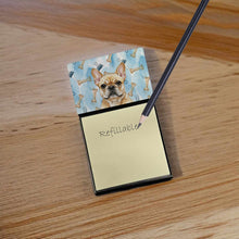 Load image into Gallery viewer, Fawn French Bulldog Coworker Watercolor Sticky Note Holder