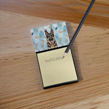 Load image into Gallery viewer, German Shepherd Coworker Watercolor Sticky Note Holder