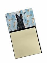 Load image into Gallery viewer, Black German Shepherd Coworker Watercolor Sticky Note Holder
