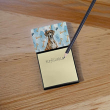 Load image into Gallery viewer, Brindle Great Dane Coworker Watercolor Sticky Note Holder