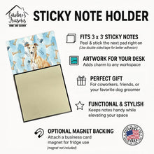 Load image into Gallery viewer, Fawn Greyhound Coworker Watercolor Sticky Note Holder