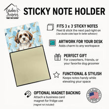 Load image into Gallery viewer, Parti-color Havanese Coworker Watercolor Sticky Note Holder
