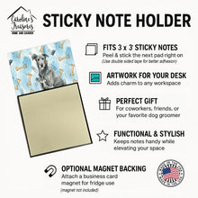 Load image into Gallery viewer, Gray Irish Wolfhound Coworker Watercolor Sticky Note Holder