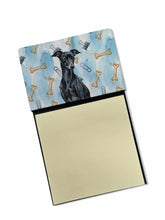 Load image into Gallery viewer, Black Italian Greyhound Coworker Watercolor Sticky Note Holder