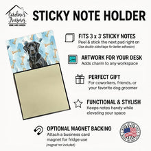 Load image into Gallery viewer, Black Labrador Retriever Coworker Watercolor Sticky Note Holder