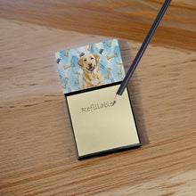 Load image into Gallery viewer, Yellow Labrador Retriever Coworker Watercolor Sticky Note Holder