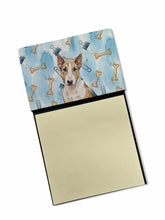 Load image into Gallery viewer, Tricolor Miniature Bull Terrier Coworker Watercolor Sticky Note Holder