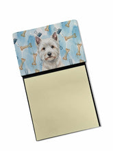 Load image into Gallery viewer, Westie Coworker Watercolor Sticky Note Holder