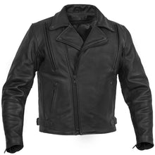 Load image into Gallery viewer, Dark Nova Leather Motorcycle Jacket